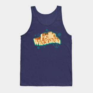 Hello Wisconsin Tank Top